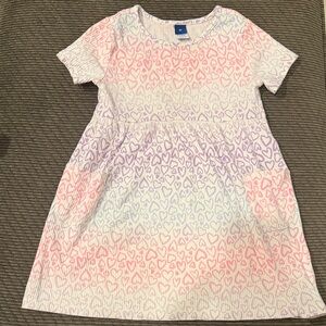 Old Navy Pink and Purple Heart Dress